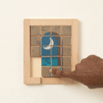 Dual Sided Wooden Sliding Picture Puzzle 2