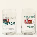 Eagles Super Bowl Lix Champions Can Glass Set 1