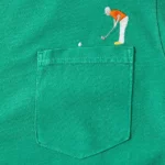 Embroidered Golfer Pocket Tee 1