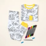 Fairytale Color In Pajamas