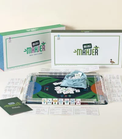 Family Learn To Play Mahjong Set