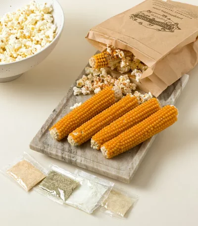 Flavored Popcorn On The Cob Gift Set