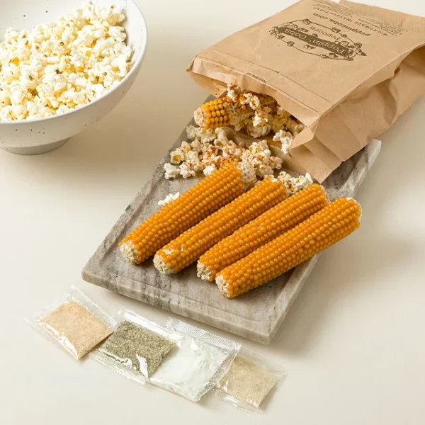 Flavored Popcorn On The Cob Gift Set