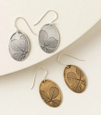 Forever Preserved Hydrangea Earrings