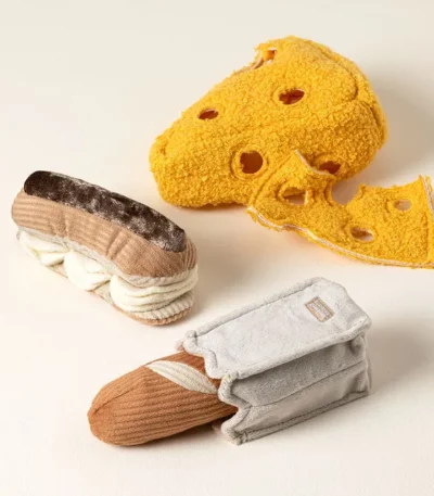 French Boulangerie Dog Toy Collection