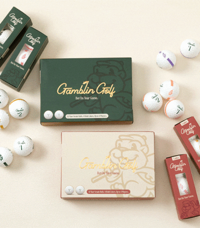 Gamblin' Golf Balls