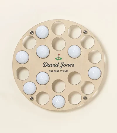 Golf Ball Display Wall Art