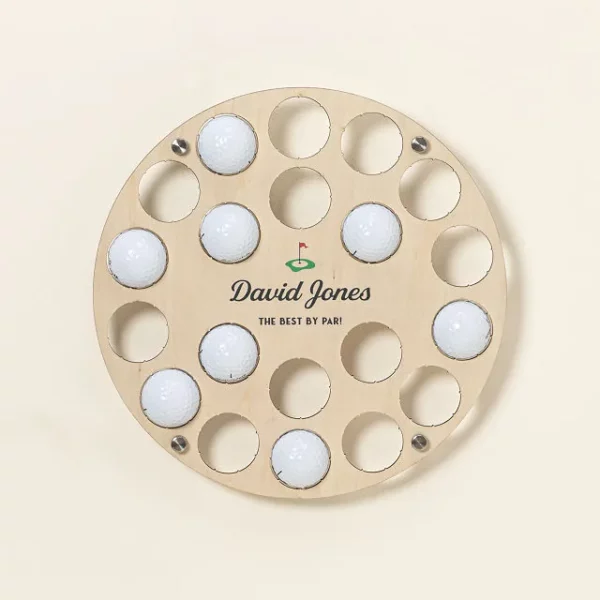 Golf Ball Display Wall Art