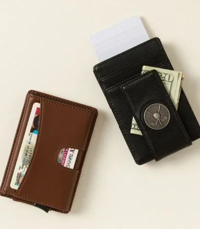 Golfer's Wallet With Ball Marker