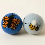 Hand Felted Wool Dryer Balls 1
