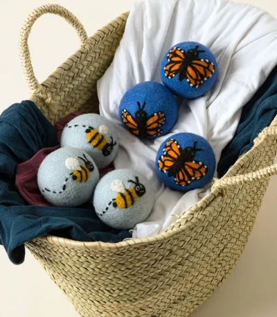 Hand Felted Wool Dryer Balls