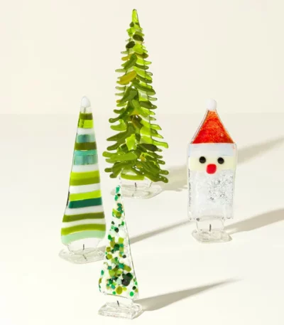 Handmade Glass Christmas Tree