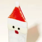Handmade Glass Santa 1