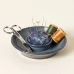 Handmade Sewing And Pincushion Organizer Dish