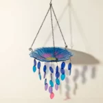 Hanging Bird Bath & Wind Chime 1