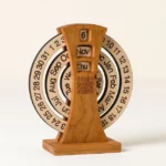 History Everyday Interactive Qr Wood Calendar 3