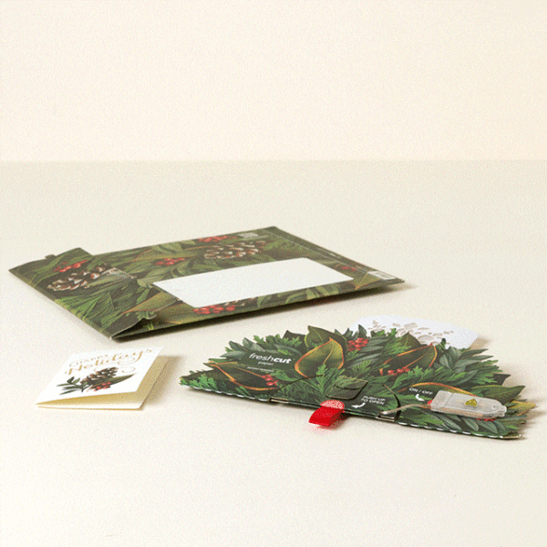 Holiday Candle Pop-up Greeting Card
