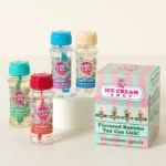 Ice Cream Shop Lickable Bubbles - Set Of 4