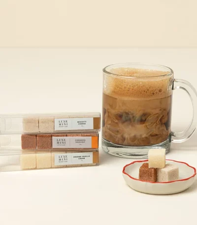 Instant Latte Cubes