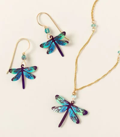 Iridescent Dragonfly Jewelry