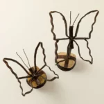 Iron Butterfly Sculpture Set 2
