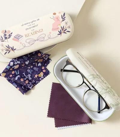 Jane Austen Glasses Case