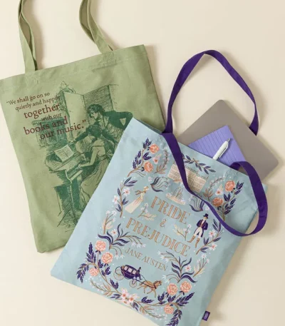 Jane Austen Tote Bag