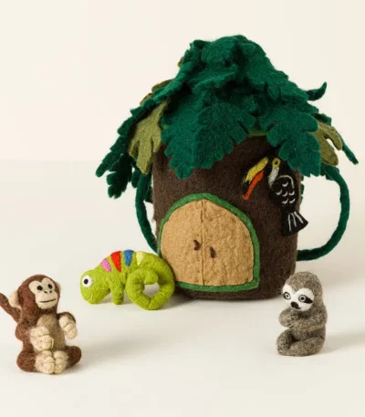 Jungle Jamboree Take Along Finger Puppets