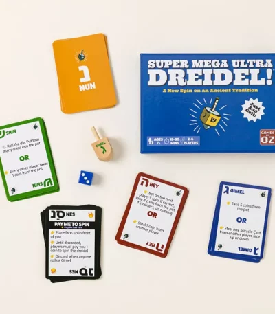 Kid Designed Super Mega Ultra Dreidel Game
