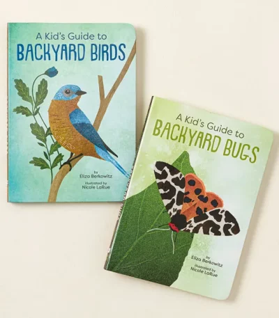 Kid's Guides To Backyard Birds & Bugs Set