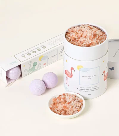 Kids Soothing Magnesium Bathtime Essentials Set