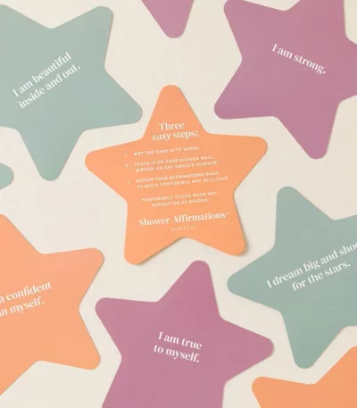 Kids Waterproof Bathfirmations Set