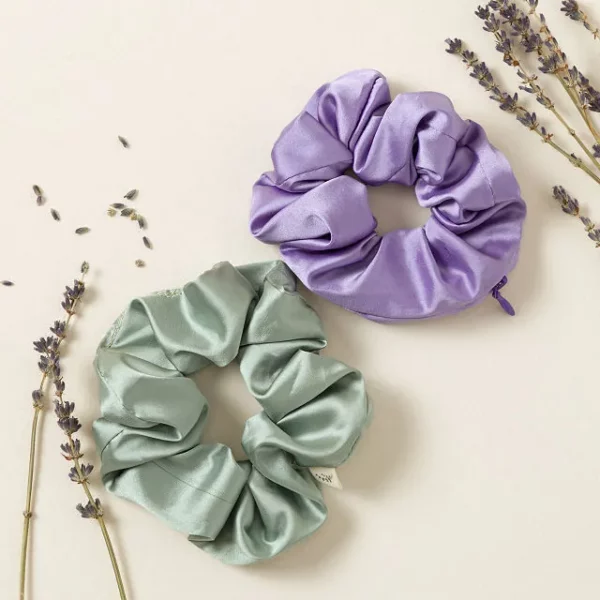 Lavender Aromatherapy Scrunchies