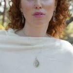 Lilac Amethyst Drop Necklace 1