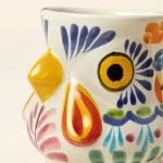 Majolica Rooster Mug 1