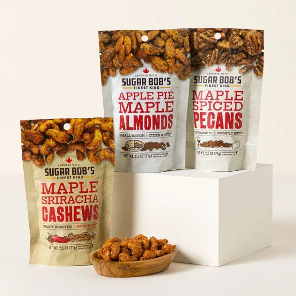 Maple Nut Trio