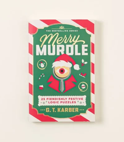 Merry Murdle Detective Puzzle Book