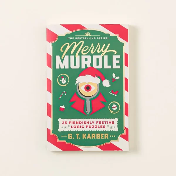 Merry Murdle Detective Puzzle Book