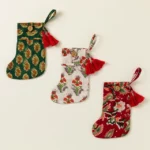 Mini Stocking Gift Card Holder Set 3