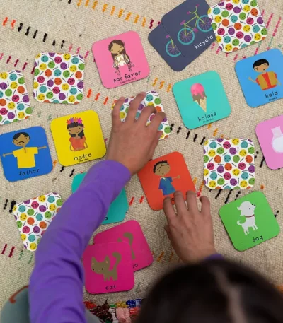 Minilingo Bilingual Starter Flashcards