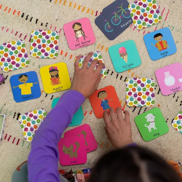 Minilingo Bilingual Starter Flashcards