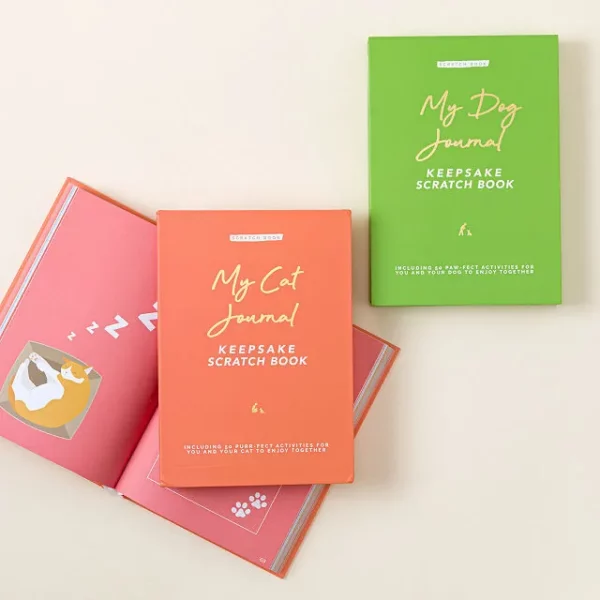 Moments With My Pet Scratch Off Journal