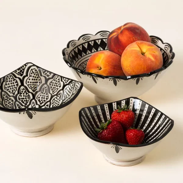 Moroccan Serving Dishes - Set Of 3