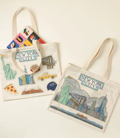 Nyc Mosaic Tote Bag