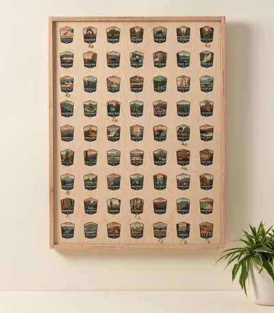 National Parks Bucket List Travel Tracker