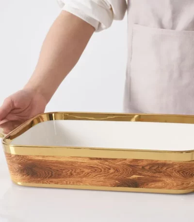 Oven-to-table Porcelain Server