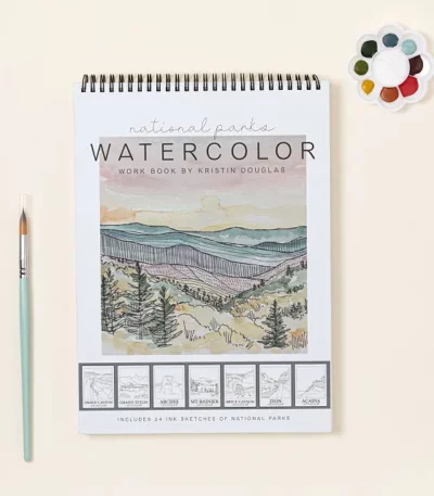 Paint The National Parks Watercolor Painting Set