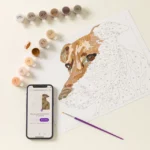 Paint Your Pet By Number Portrait Kit