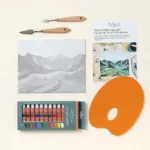 Peaceful Palette Knife Paint By Shadows Kit 2