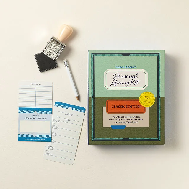 Personal Book Lending Library Kit